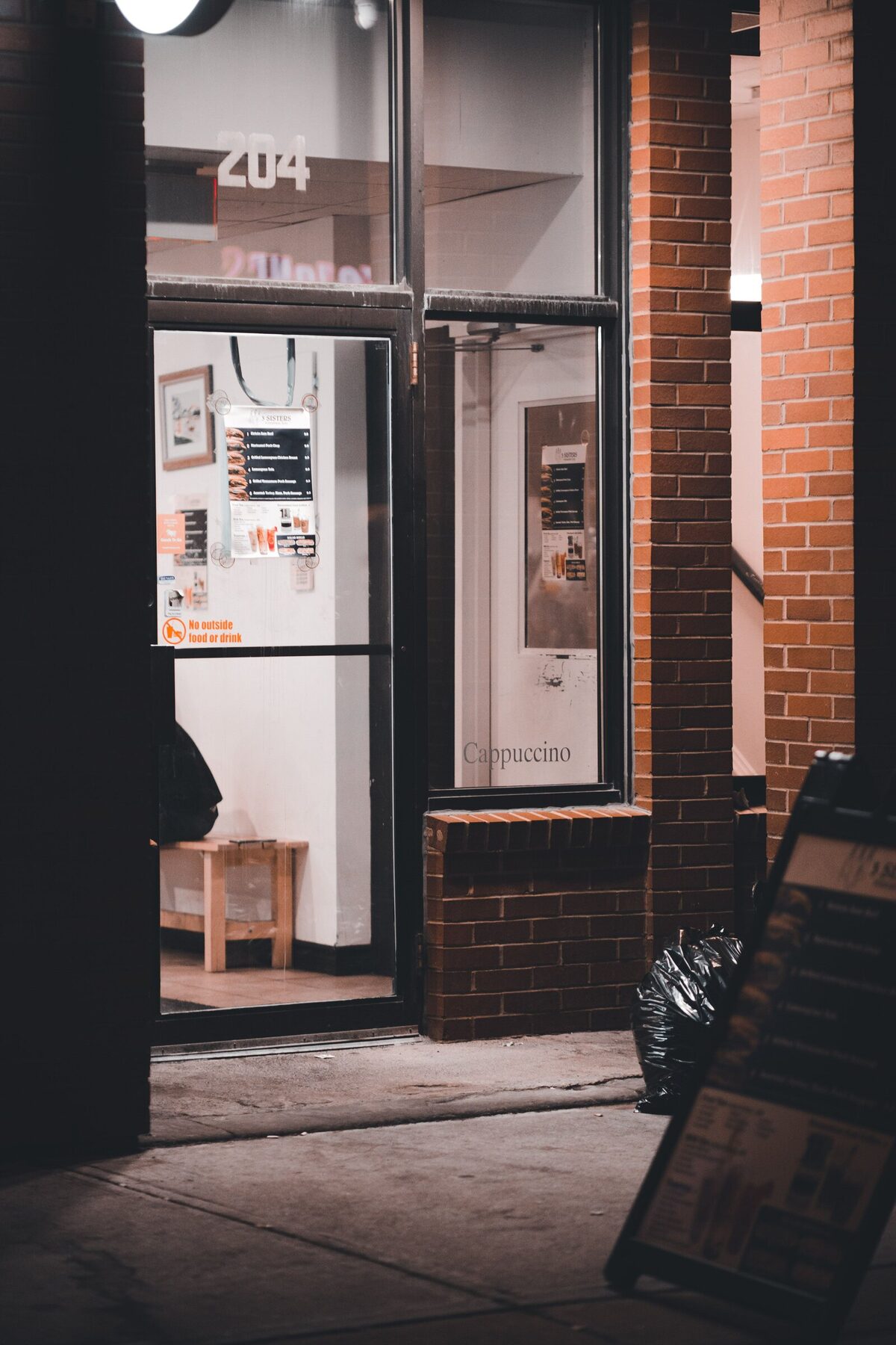 A small business storefront in the Rio Grande Valley, the physical front door every local business already has.
